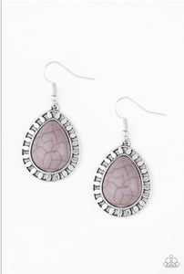 Sahara Serenity- Silver Earring