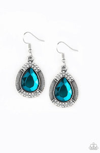 Grandmaster Shimmer- Blue Earrings