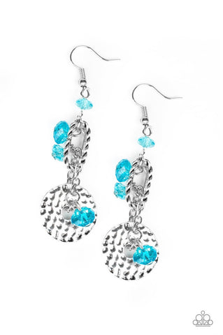 Seaside Catch- Blue Earrings