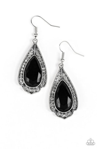 Superstar Stardom- Black Earrings