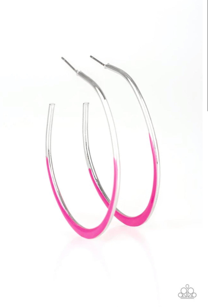 So Seren-dip-itous- Pink Earrings