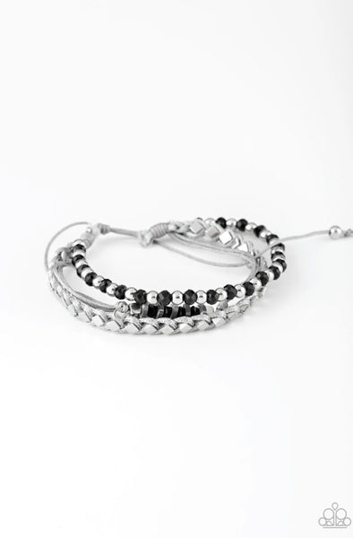 Ultra Modern- Black Urban Bracelet