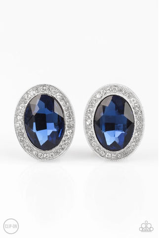 Only Fame In Town- Blue Earrings