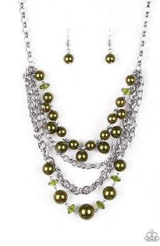 Rockin’ Rockette- Green Necklace