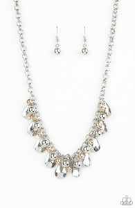 Stage Stunner- Silver Necklace