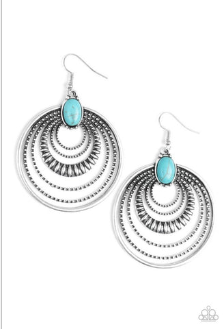 Southern Sol- Blue Earrings