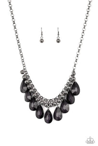 Fashionista Flair- Black Necklace