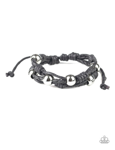 Free Climb- Black Urban Bracelet