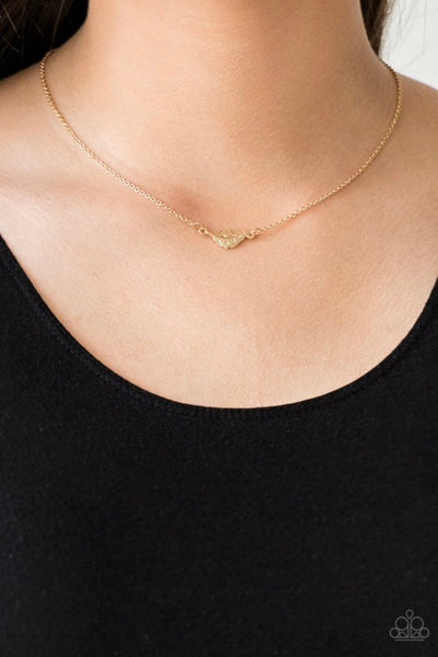 In-Flight Fashion- Gold Necklace