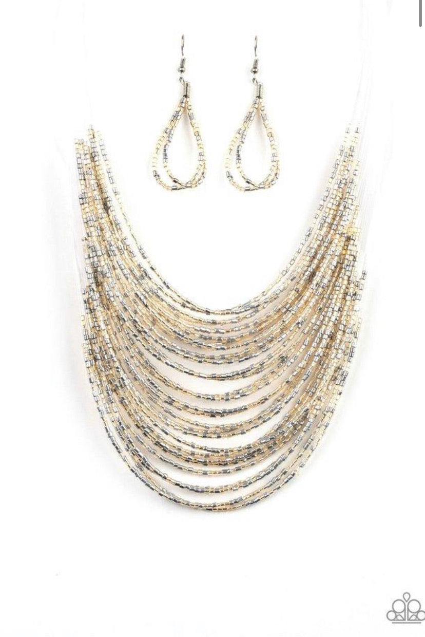 Catwalk Queen- Multi Necklace