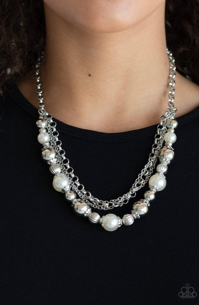 5th Avenue Romance- White Necklace