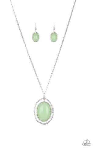 Harbor Harmony- Green Necklace