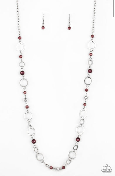 Kid In A Candy Shop- Purple Necklace