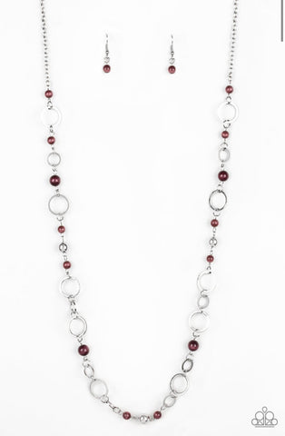 Kid In A Candy Shop- Purple Necklace