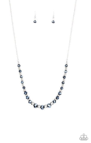 Stratosphere Sparkle- Blue Necklace