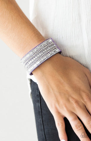 Rebel Radiance- Purple Urban Bracelet