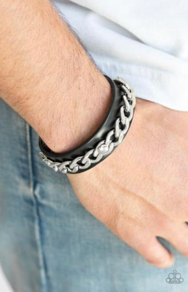 Be The CHAINge- Silver Urban Bracelet