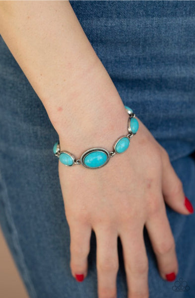 Serene Stonework- Blue Bracelet