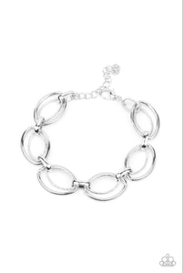 Simplistic Shimmer- Silver Bracelet