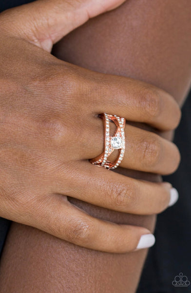 Prepare to be Dazzled- Copper Ring