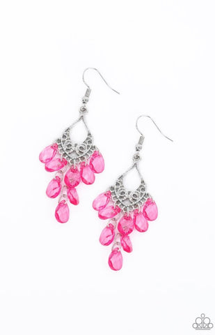 What Happens In Maui- Pink Earrings