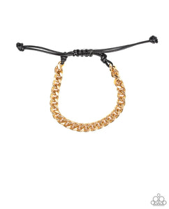 Rulebreaker- Gold Urban Bracelet