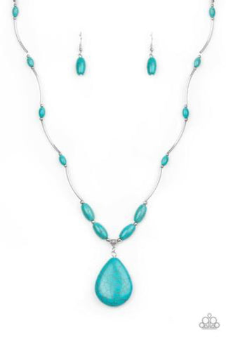 Explore the Elements- Blue Necklace