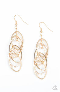 Tangle Tango- Gold Earrings