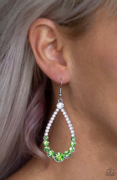 Token Twinkle- Green Earrings