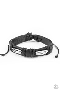 Industrial Interstate- Black Urban Bracelet