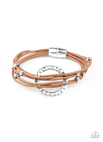 Magnetic Muse- Brown Urban Bracelet