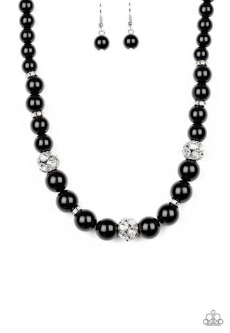 Rich Girl Refinement- Black Necklace