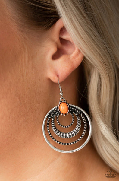 Southern Sol- Orange Earrings