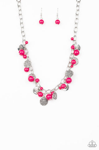 Guru Garden- Pink Necklace