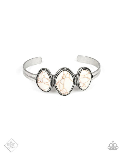 Stone Shrine- White Bracelet