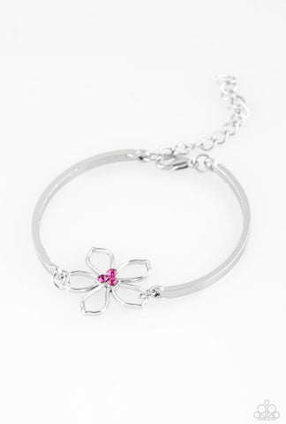 Hibiscus Hipster- Pink Bracelet