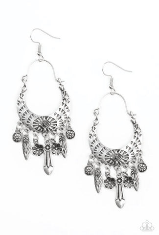 Nature Escape- Silver Earrings