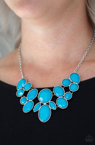 Demi-Diva- Blue Necklace