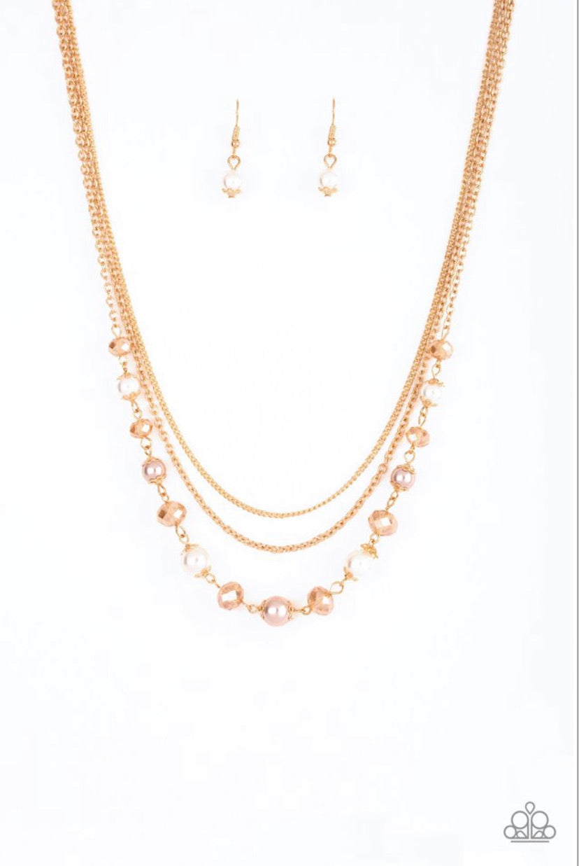 Tour de Demure- Gold Necklace