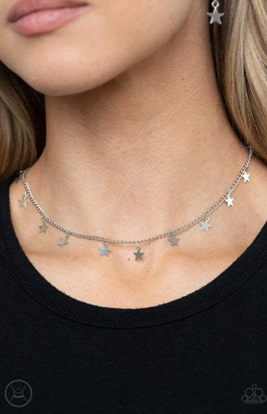 Starry Skies- Silver Necklace