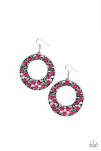 San Diego Samba- Pink Earrings