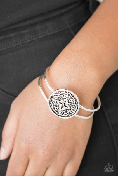 Mandala Majesty- Silver Bracelet