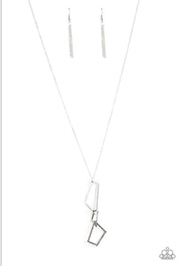 Shapely Silhouettes- Silver Necklace