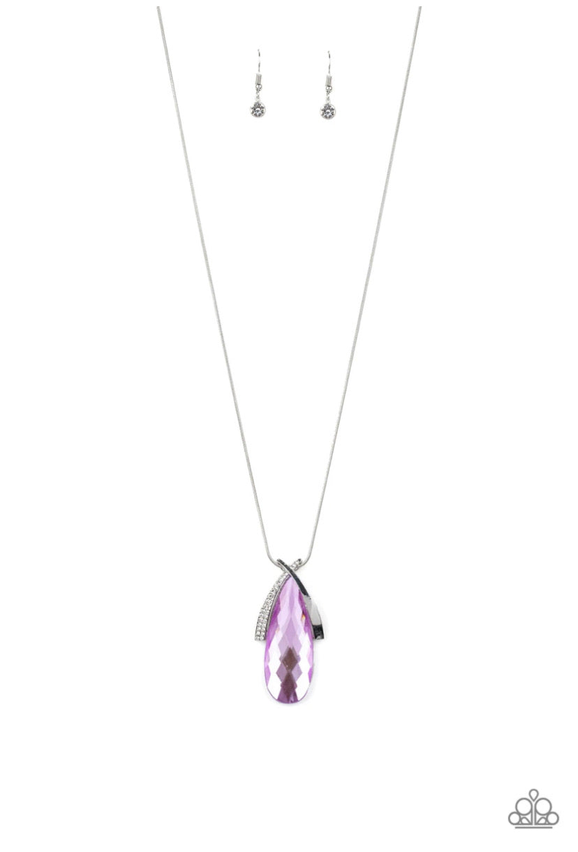 Stellar Sophistication- Purple Necklace