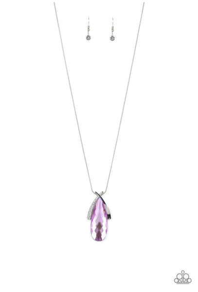Stellar Sophistication- Purple Necklace