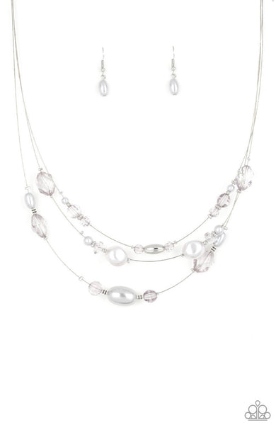 Pacific Pageantry- Silver Necklace