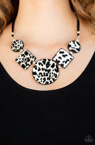 Here Kitty Kitty- White Necklace