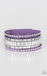 Rock Star Rocker- Purple Urban Bracelet