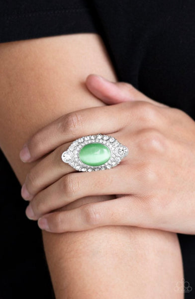 Riviera Royalty- Green Ring