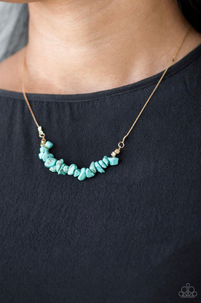 Back To Nature- Blue Necklace